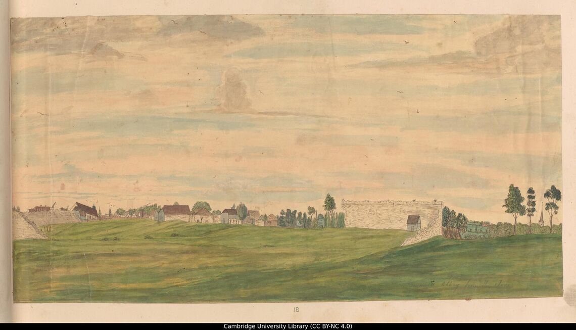 Barnwell Priory by Richard Relhan 1782-1844- Cambridge University Library