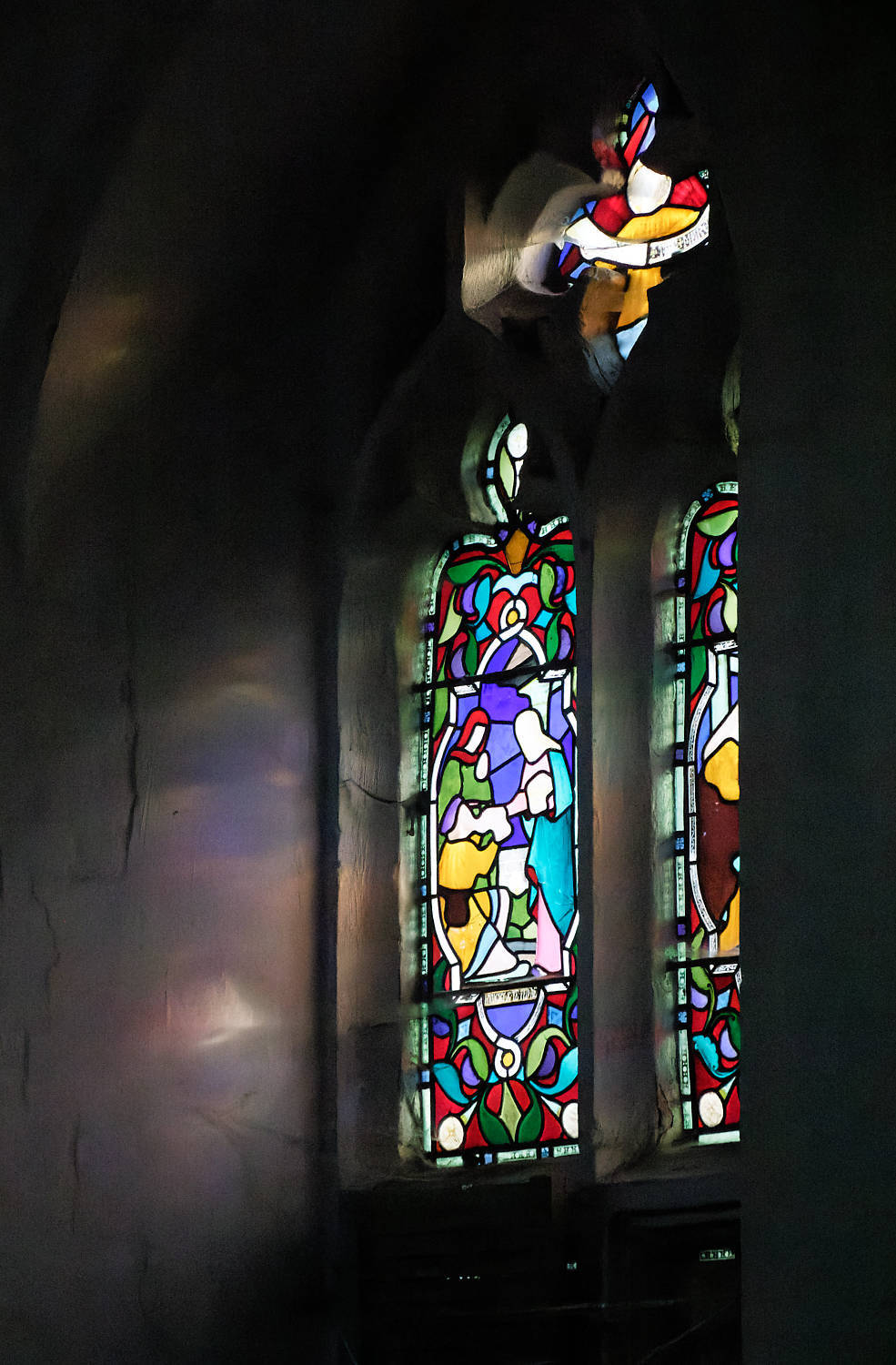 Stained glass by Peter Nixon